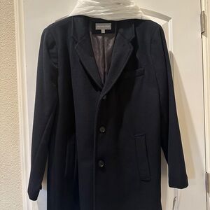 Michael Kors Men's Dark Navy Trench Coat